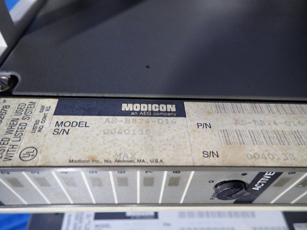 Modicon Rack And Modules