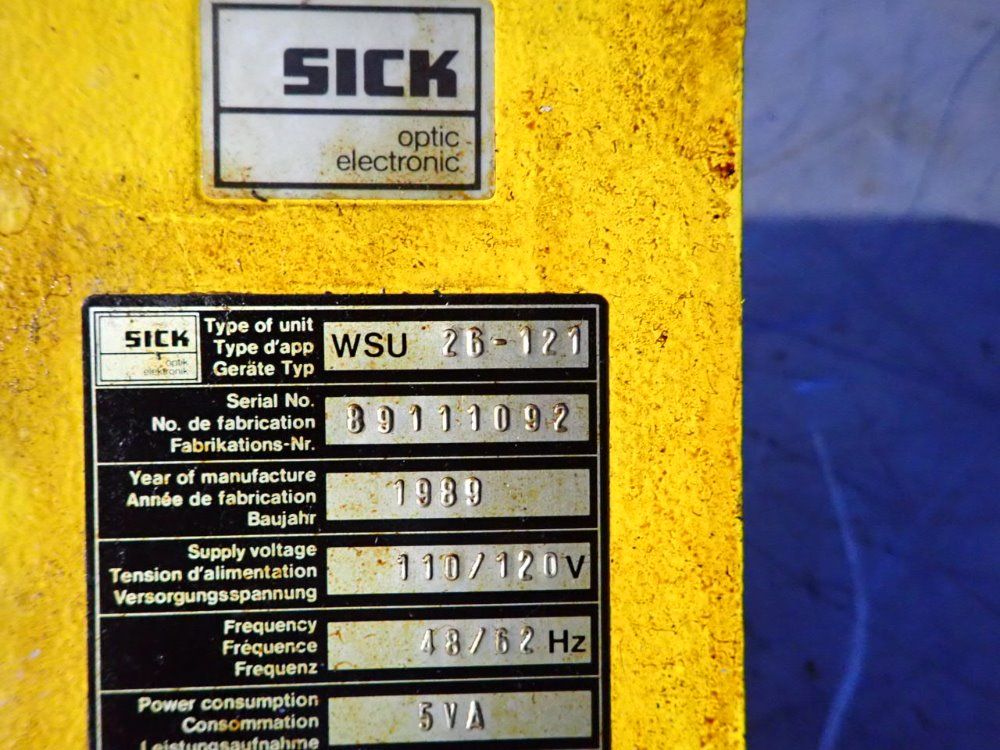 Sick Photoelectric Sender