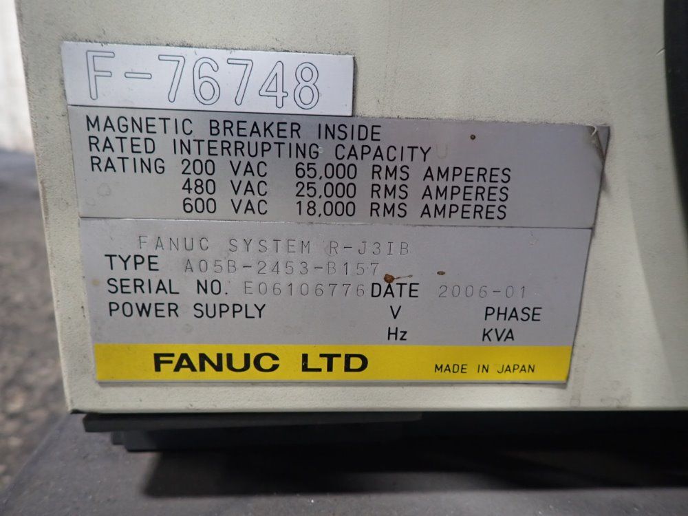 Fanuc R-2000ia/165f Robot - R-2000ia/165f