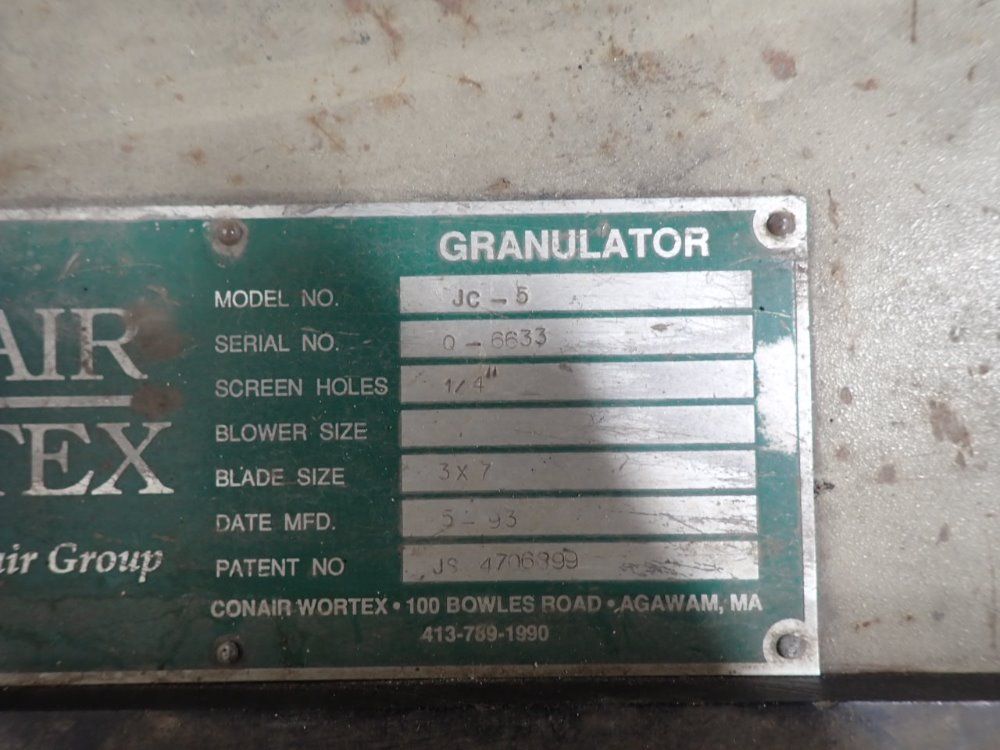 Conair Wortex Granulator