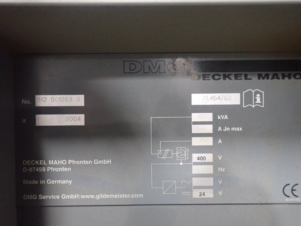Deckel Maho Cnc Vmc