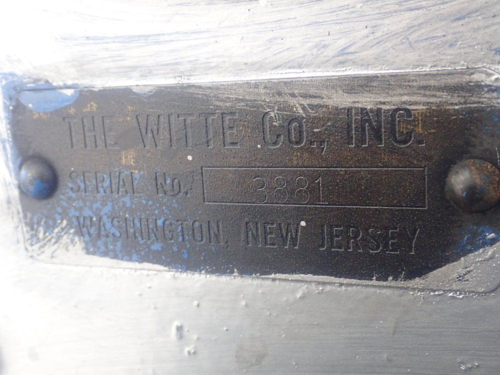 Witte Vibrating Fluid Bed Drer