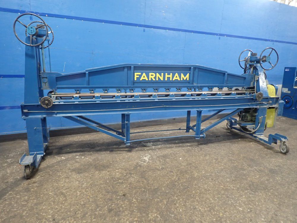 Farnham 144" Contour Forming Roll Machine