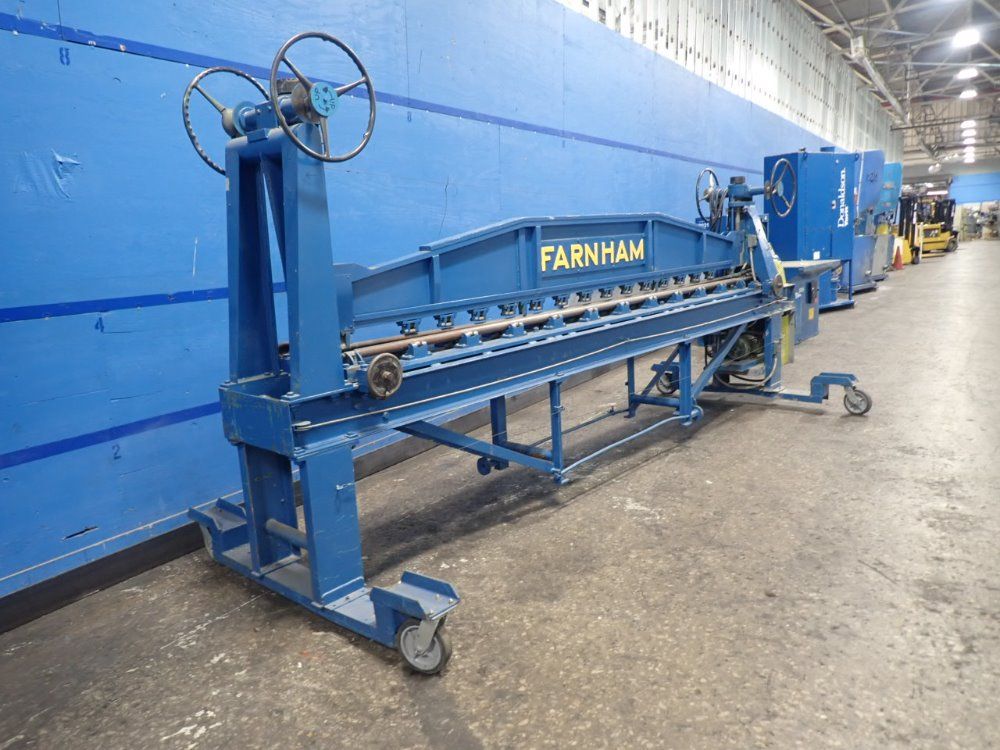 Farnham 144" Contour Forming Roll Machine