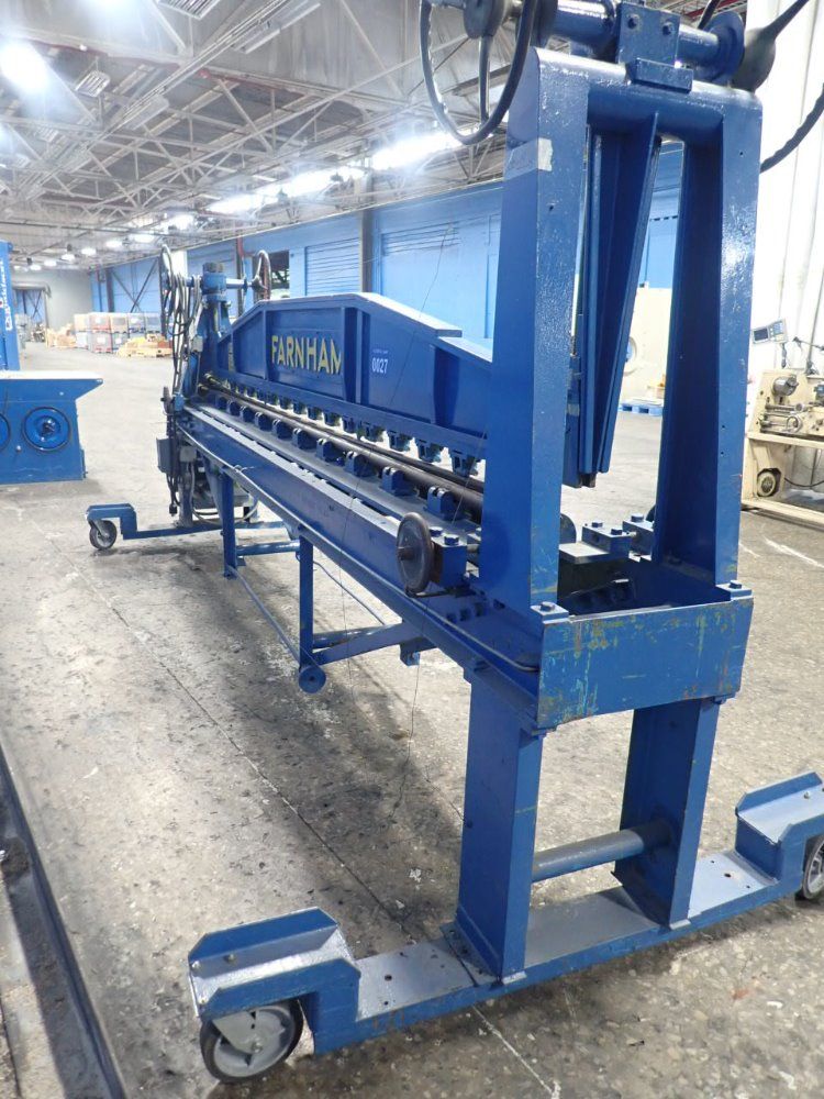 Farnham 144" Contour Forming Roll Machine