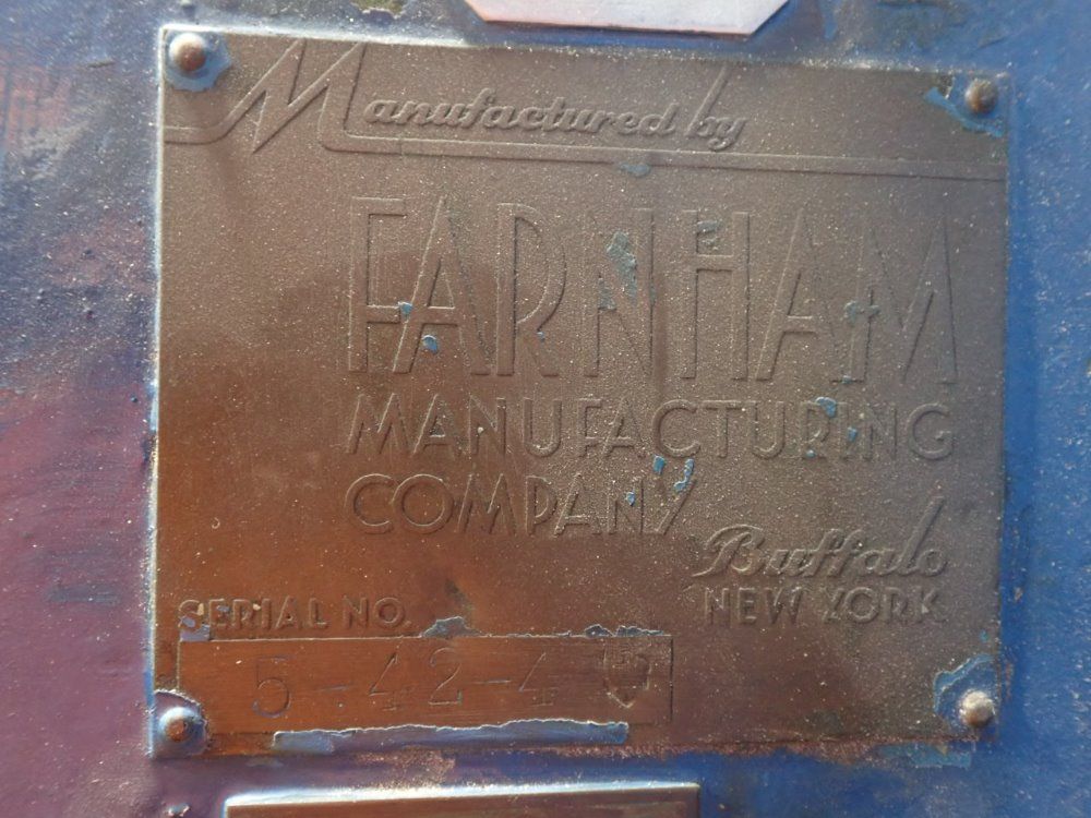 Farnham 144" Contour Forming Roll Machine