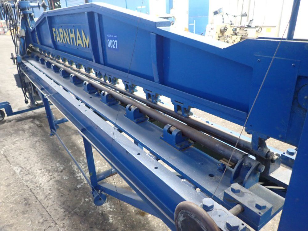 Farnham 144" Contour Forming Roll Machine