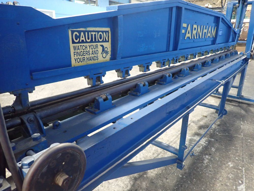 Farnham 144" Contour Forming Roll Machine