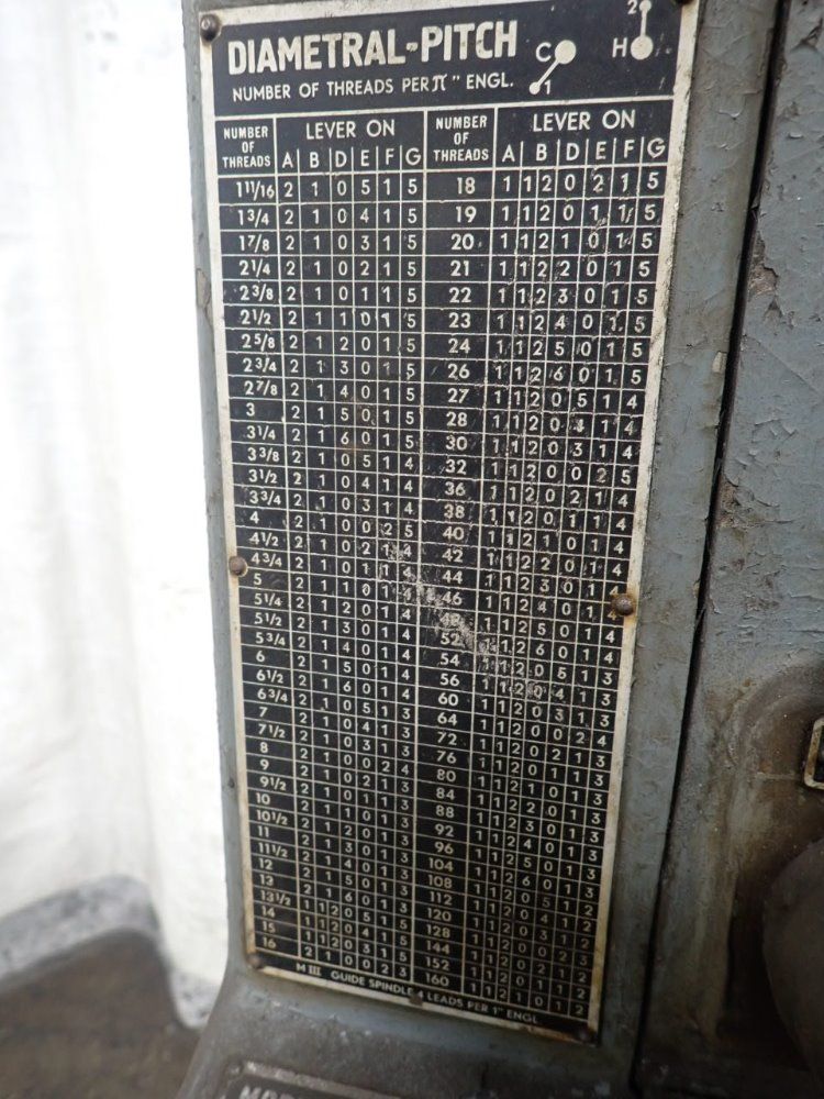 Meuser & Co 16" X 40" Lathe