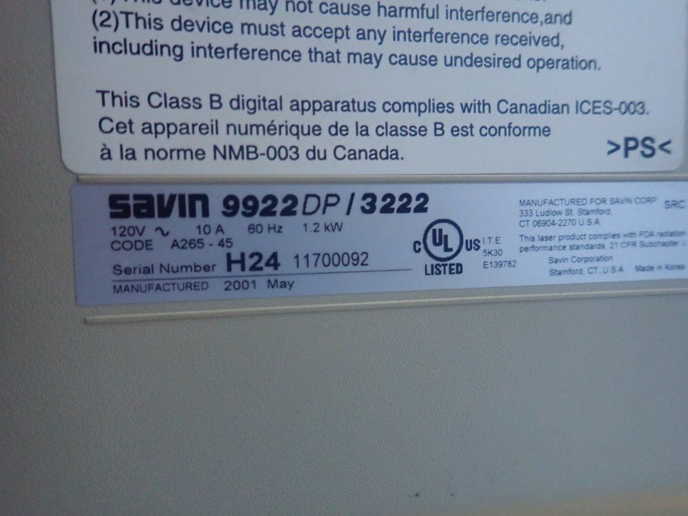 Gestetner Printer/ Copier