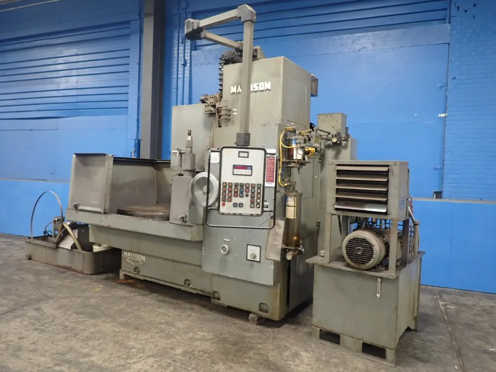 Mattison 42" Rotary Surface Grinder