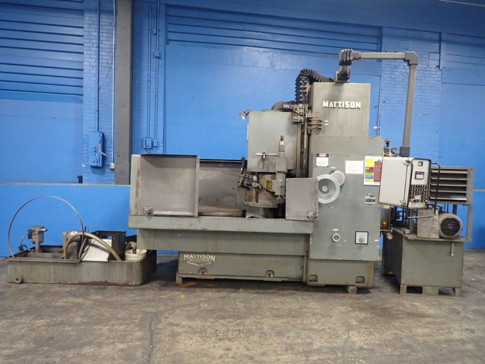Mattison 42" Rotary Surface Grinder