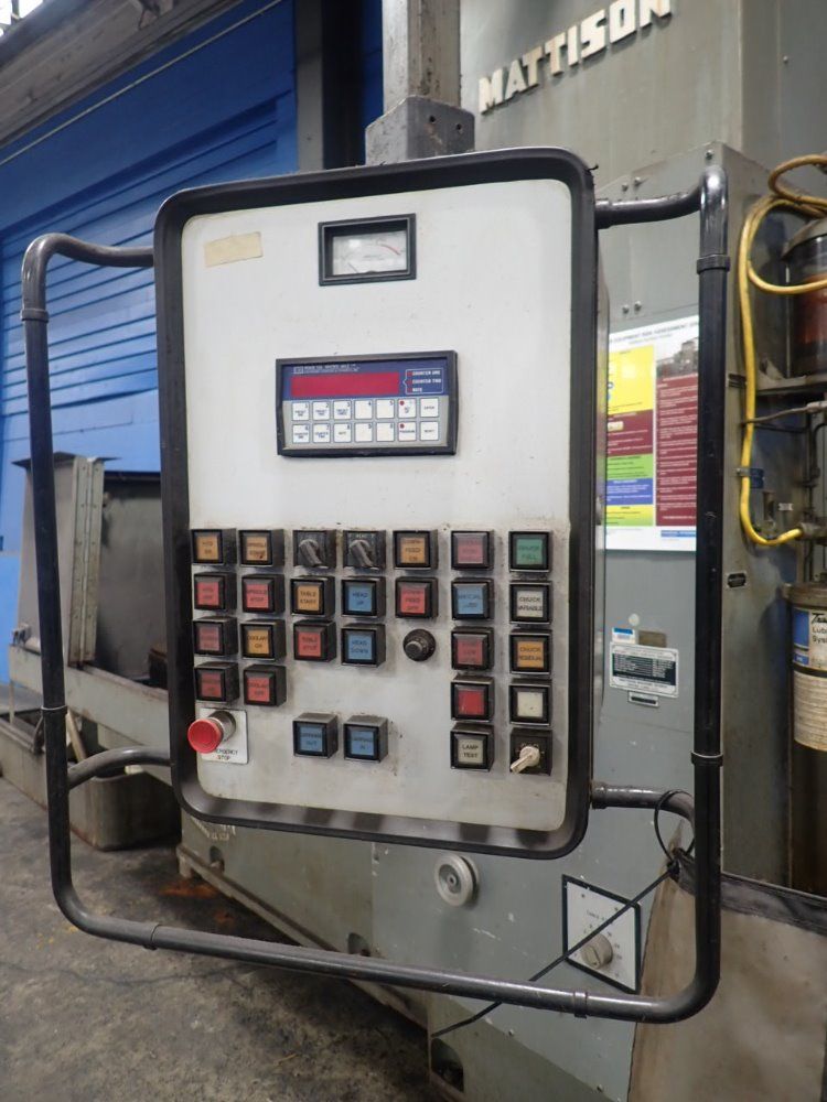 Mattison 42" Rotary Surface Grinder