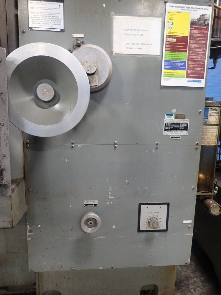 Mattison 42" Rotary Surface Grinder