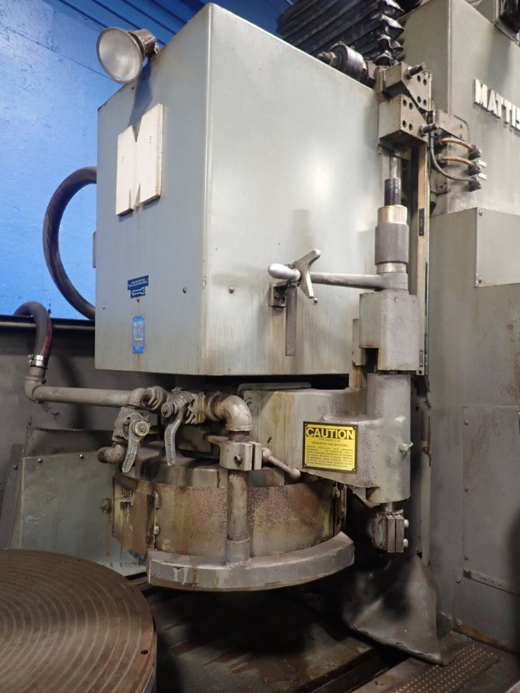 Mattison 42" Rotary Surface Grinder