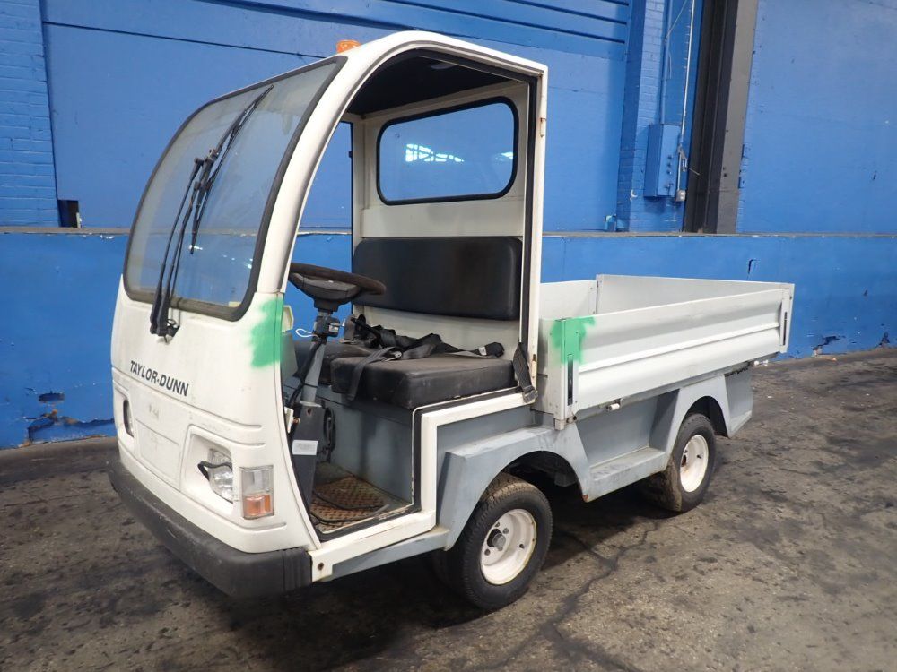 Taylor-dunn 3000# Et-030-48 Electric Utility Vehicle - Et-030-48