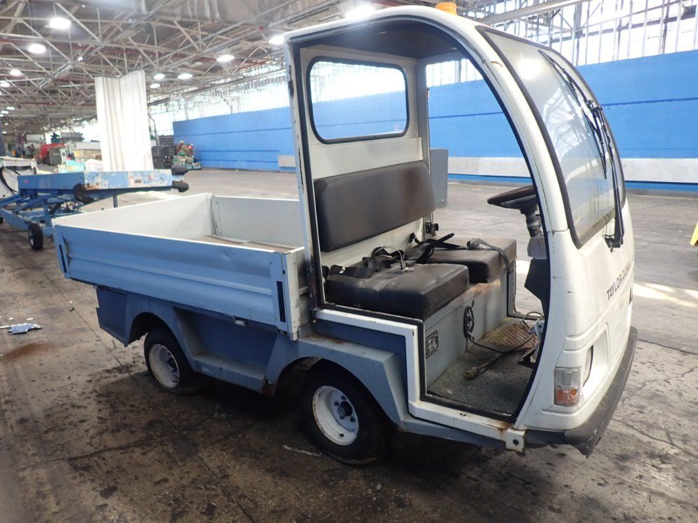 Taylor-dunn 3000# Et-030-48 Electric Utility Vehicle - Et-030-48