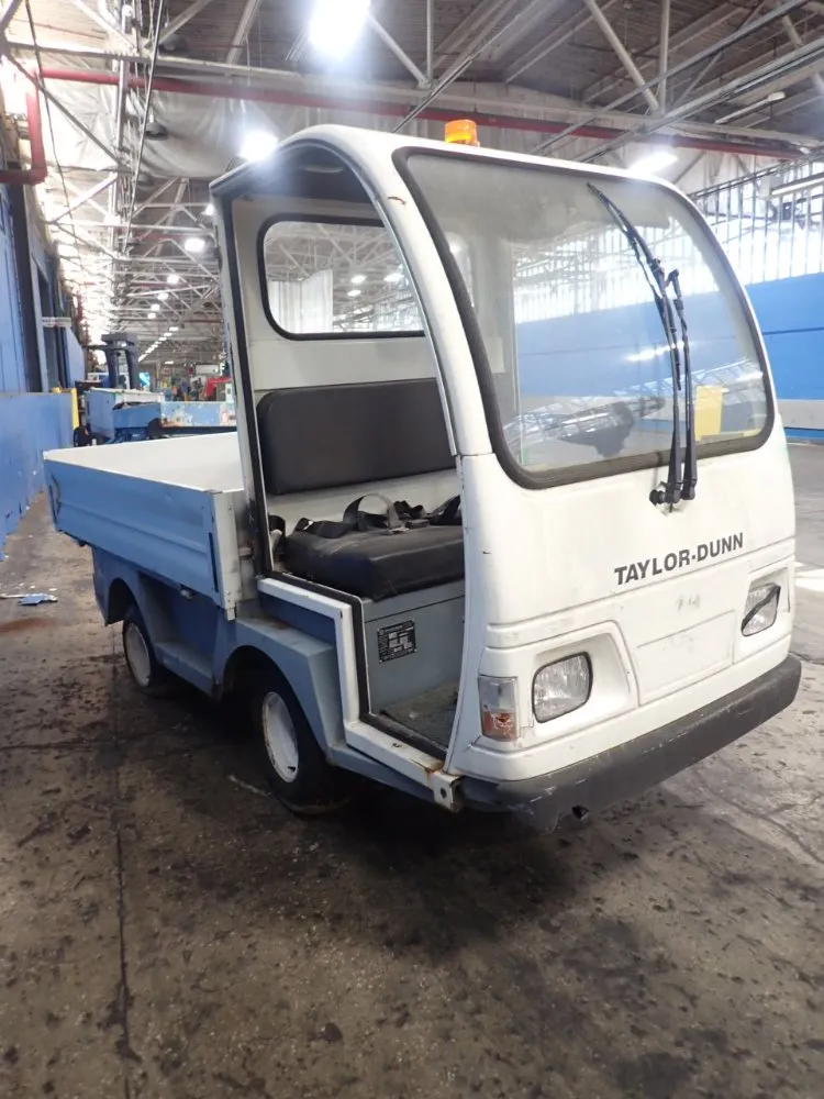 Taylor-dunn 3000# Et-030-48 Electric Utility Vehicle - Et-030-48