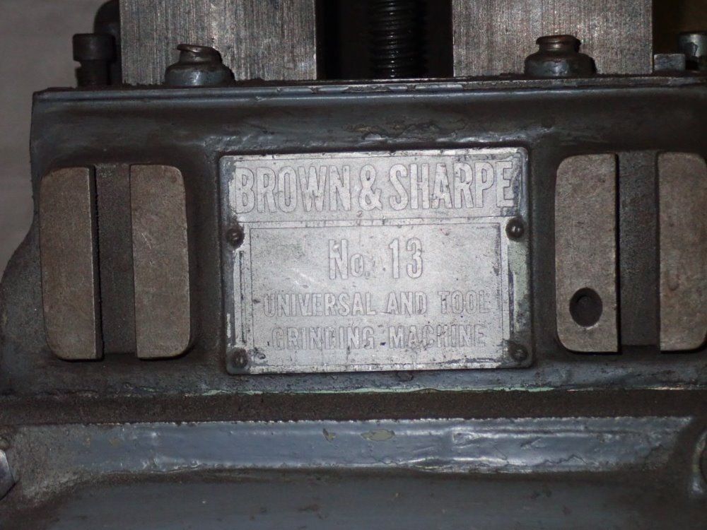 Brown & Sharpe Universal & Tool Grinder