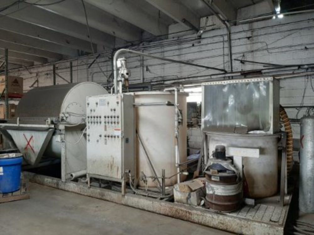 Alar 6' X 6' 6' X 6' Alar Precoat Rotary Vacuum Filter, S/s - Av660