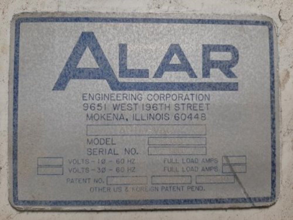Alar 6' X 6' 6' X 6' Alar Precoat Rotary Vacuum Filter, S/s - Av660