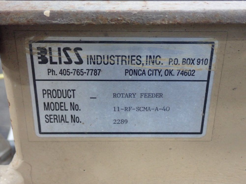 Bliss Bliss Hammer Mill Model Ed4440tf 300 Hp