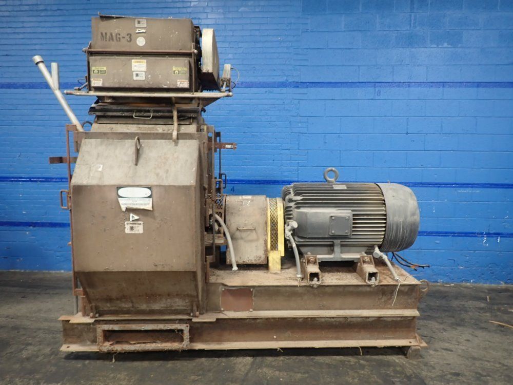 Bliss 250 Hp Eliminator Hammer Mill, Model E-4430-tf, 250 Hp - E-4430-tf