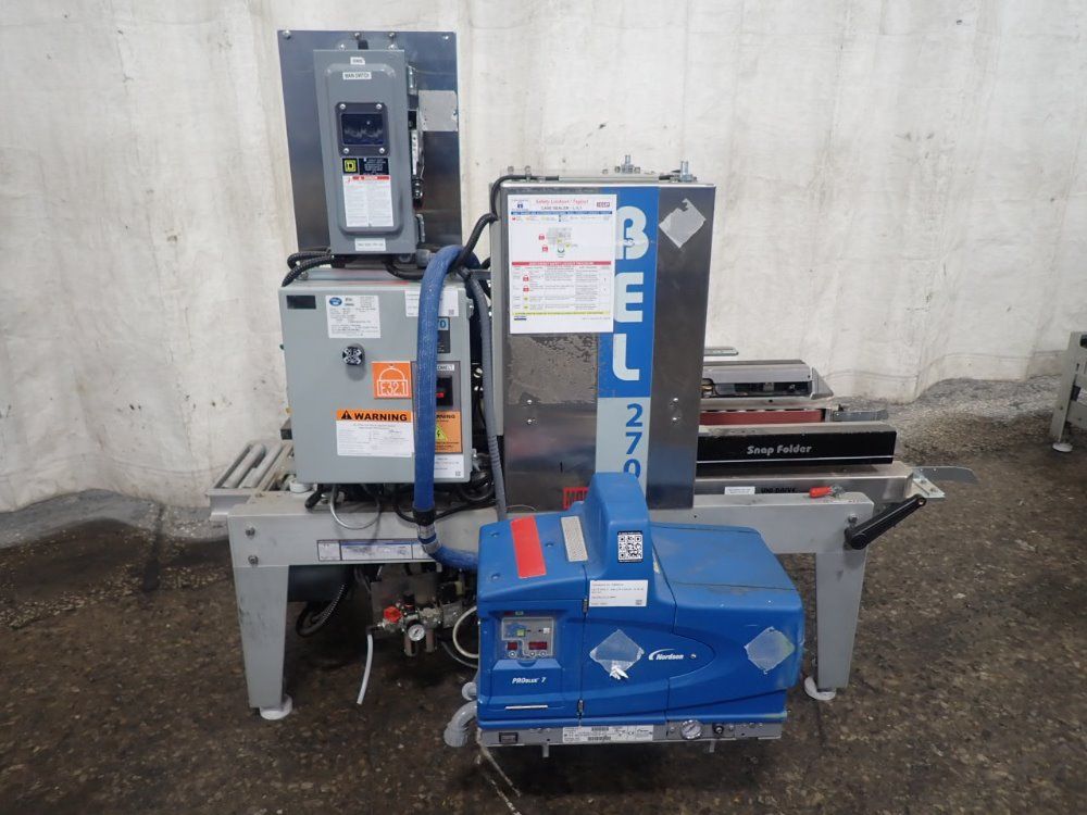 Wexxar Packaging / Bel 15" X 24" X 15 1/2" 270 Case Sealer - 270