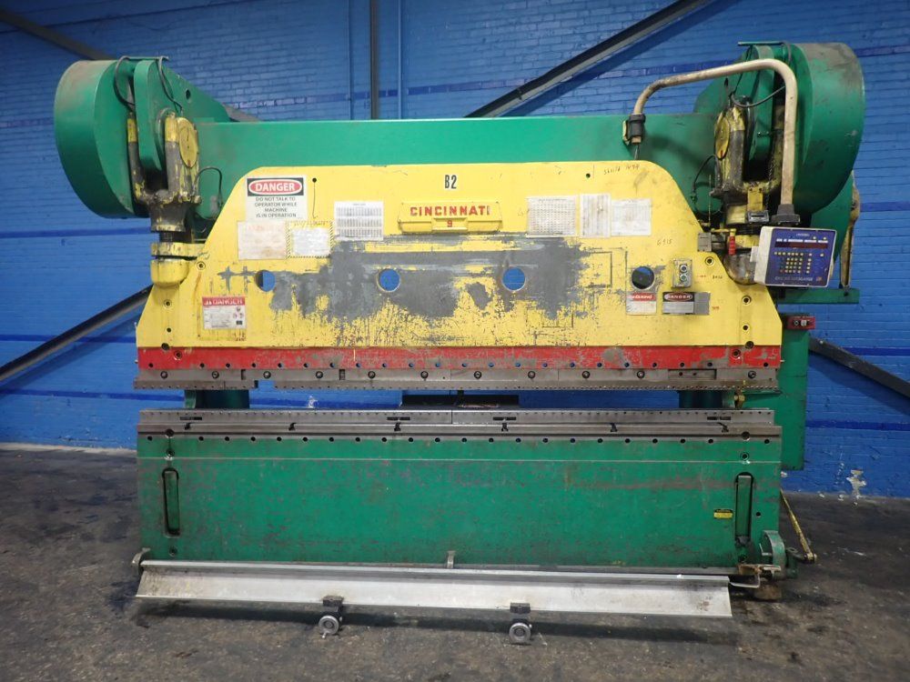 Cincinnati 225 / 150 Ton 144" 9 Series X 10 12' Press Brake - 9 Series X 10