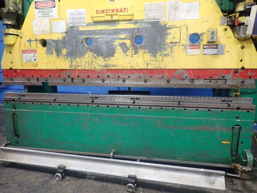 Cincinnati 225 / 150 Ton 144" 9 Series X 10 12' Press Brake - 9 Series X 10