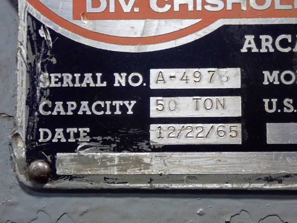 K.r. Wilson H-frame Press