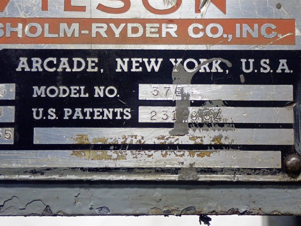 K.r. Wilson H-frame Press