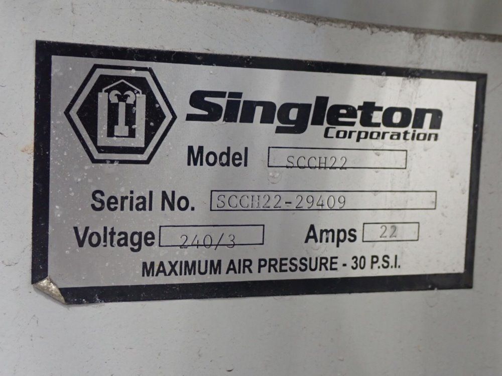 Singleton 29" X 47" X 35" Scch22 Corrosion Test Chamber - Scch22