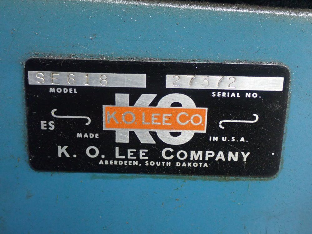 K.o. Lee Surface Grinder