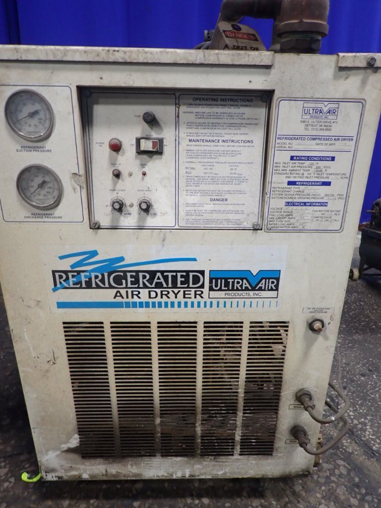 Ultra-air Refrigerated Compressed Air Dryer