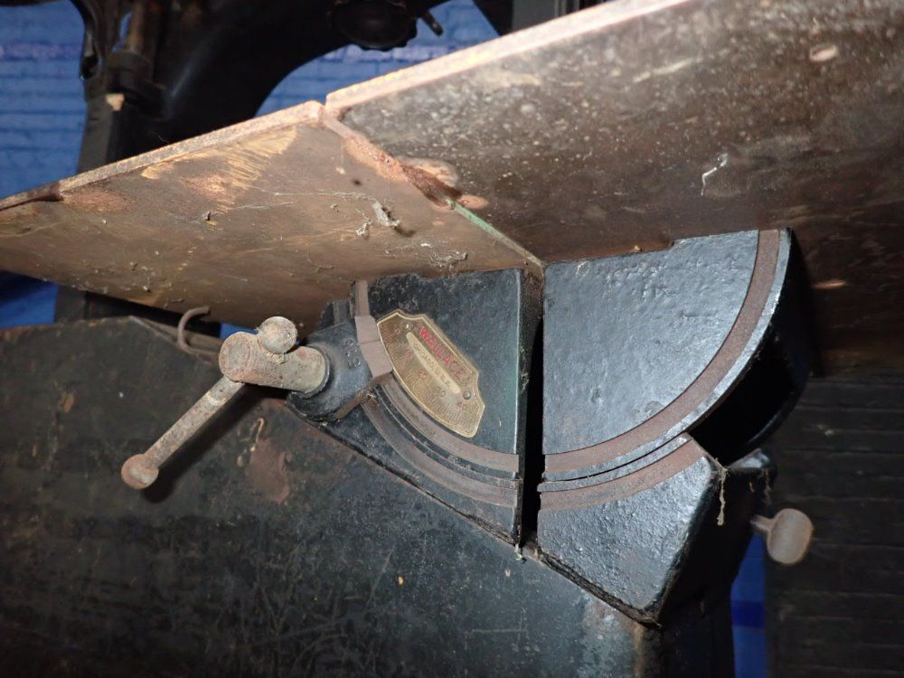 Wallace Vertical Band Saw