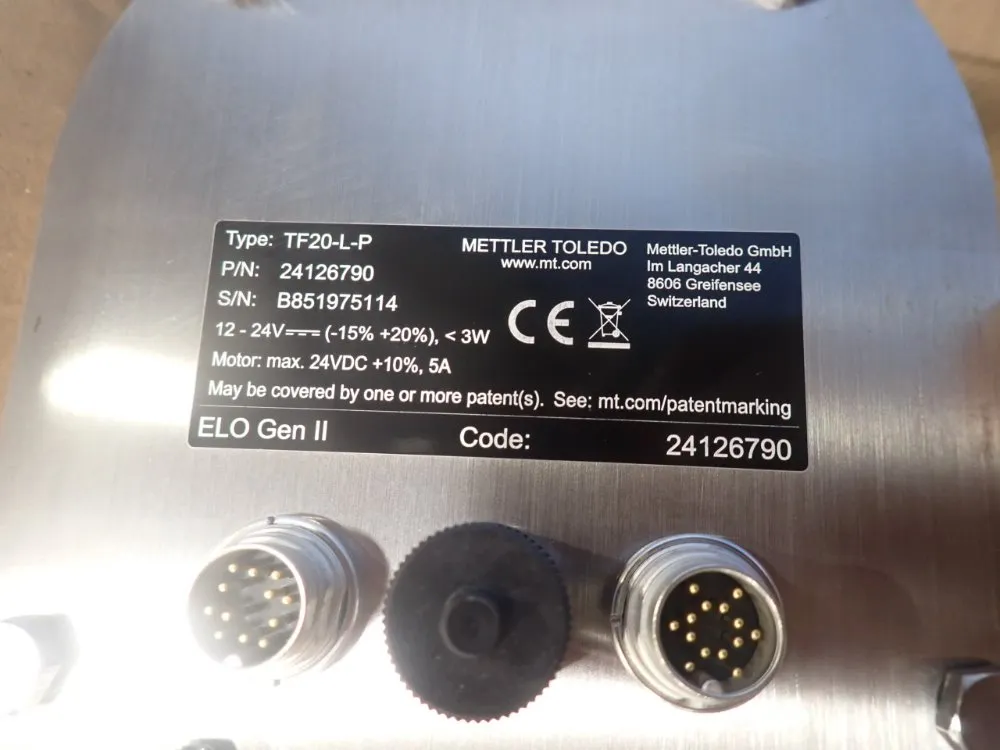 Mettler-toledo Weigh Cell - Tf20-l-p