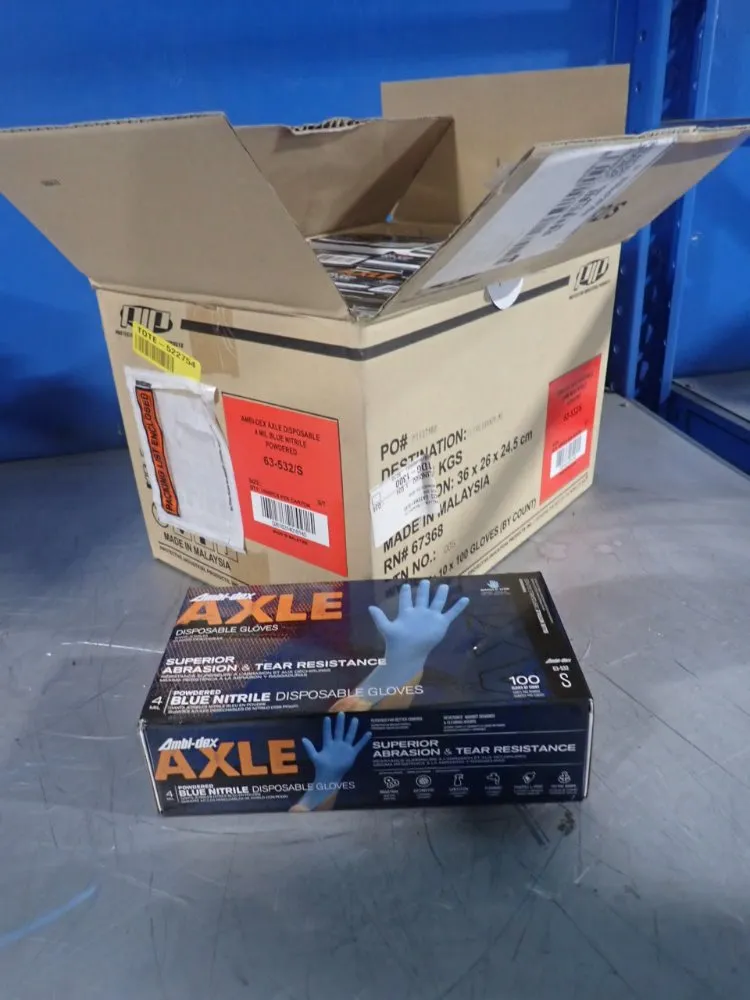 Blu-high/pip Disposable Gloves