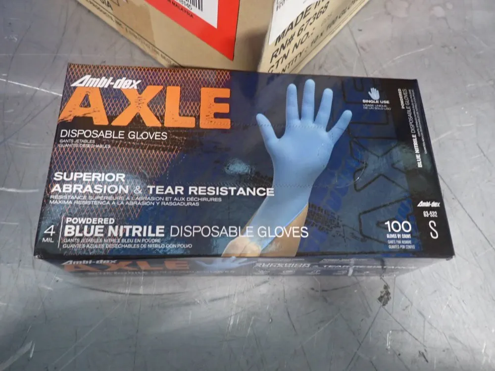 Blu-high/pip Disposable Gloves