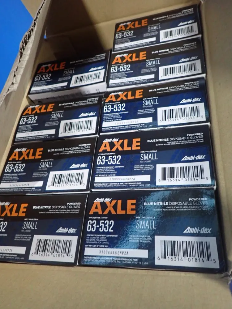 Blu-high/pip Disposable Gloves