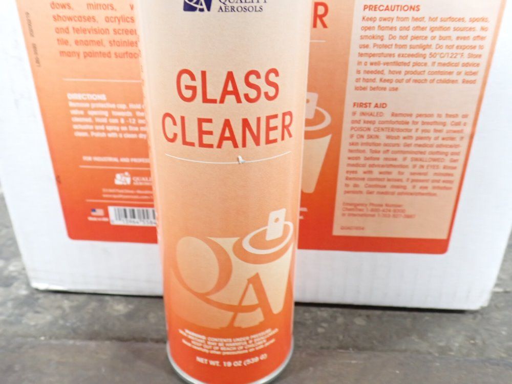 Quality Aerosols Glass Cleaner