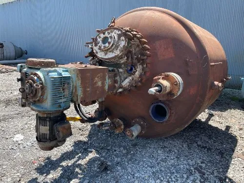 Pfaudler 1,500 Gallon Glass Lined Reactor