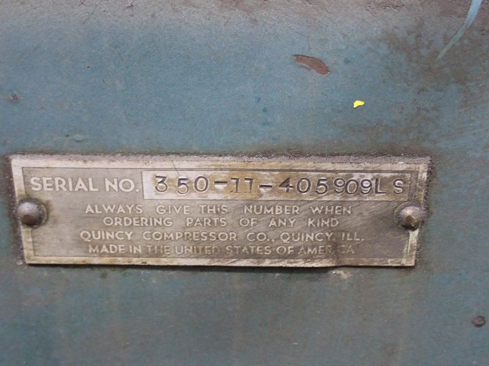 Quincy Air Compressor