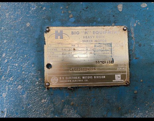 Hockmeyer 25 Hp Disperser - Big H Xp