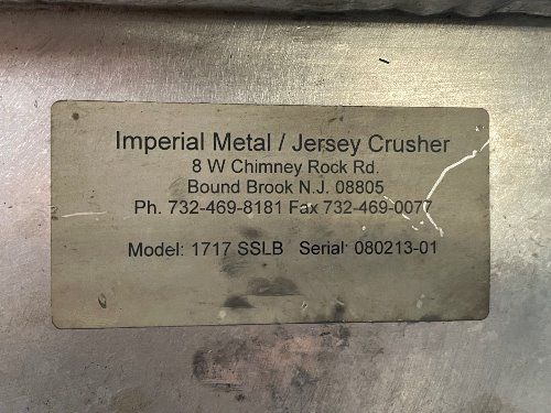 Jersey Crusher Dual Shaft Delumper