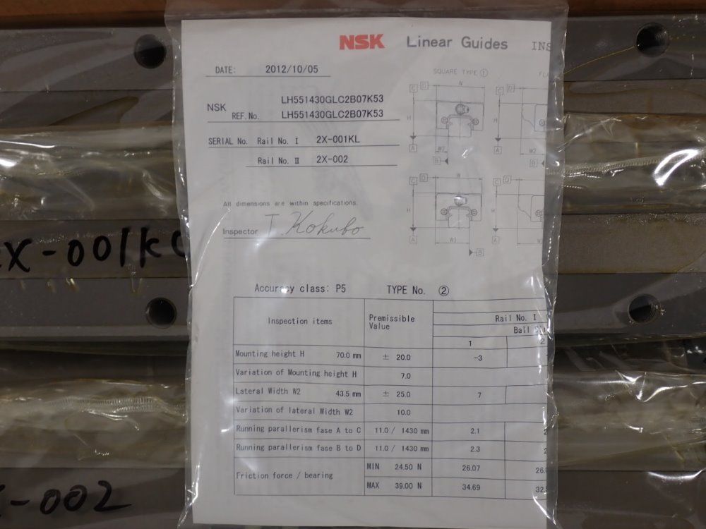 Nsk Linear Guide