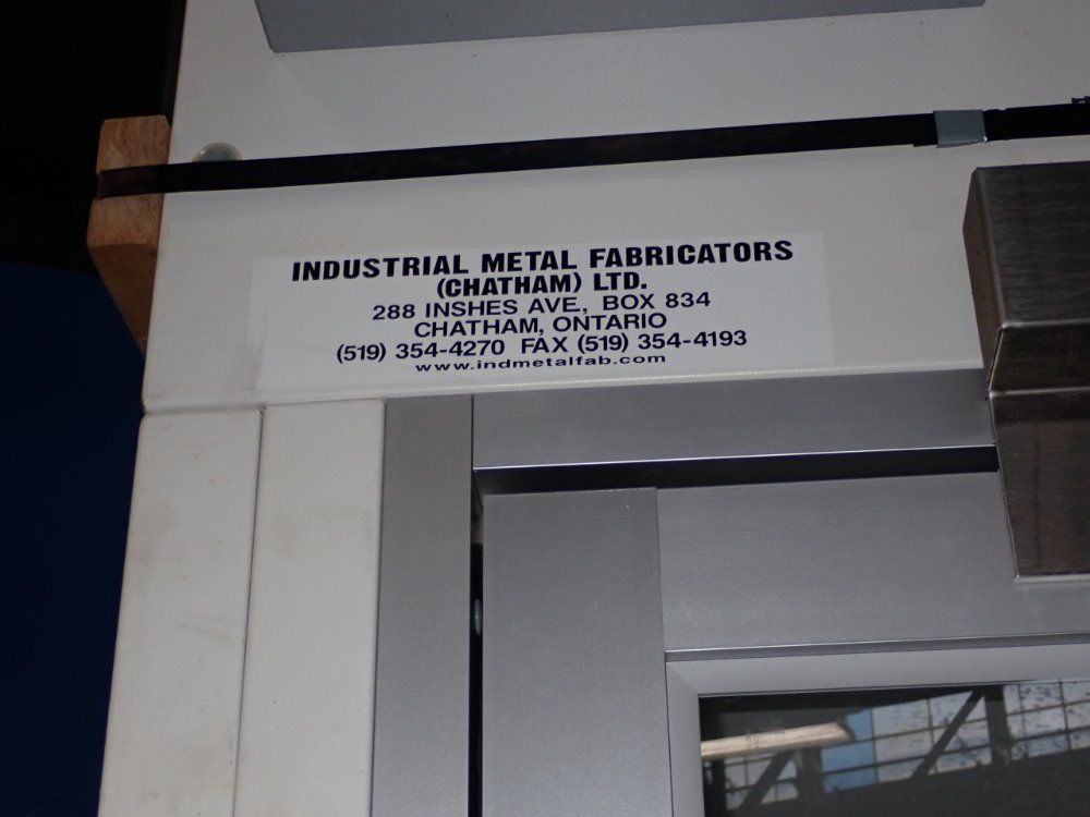 Industrial Metal Fabricators Walk In Air Chamber