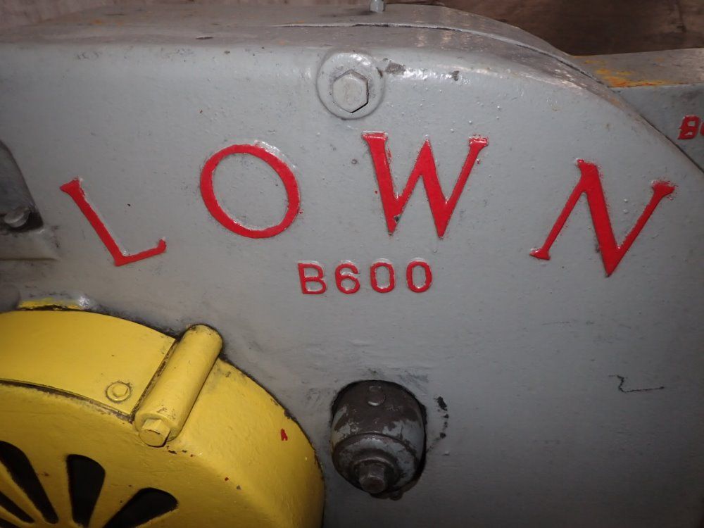 Lown 76"l B600/b609 Plate Bending Rolls - B600/b609