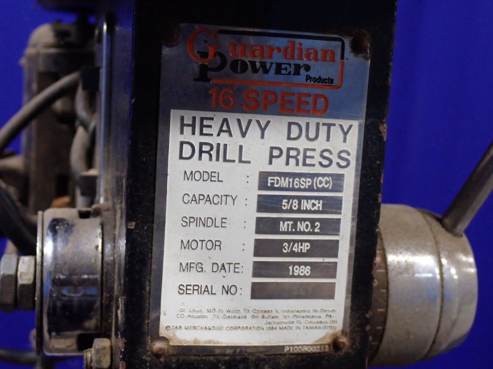Guardian Power Drill Press