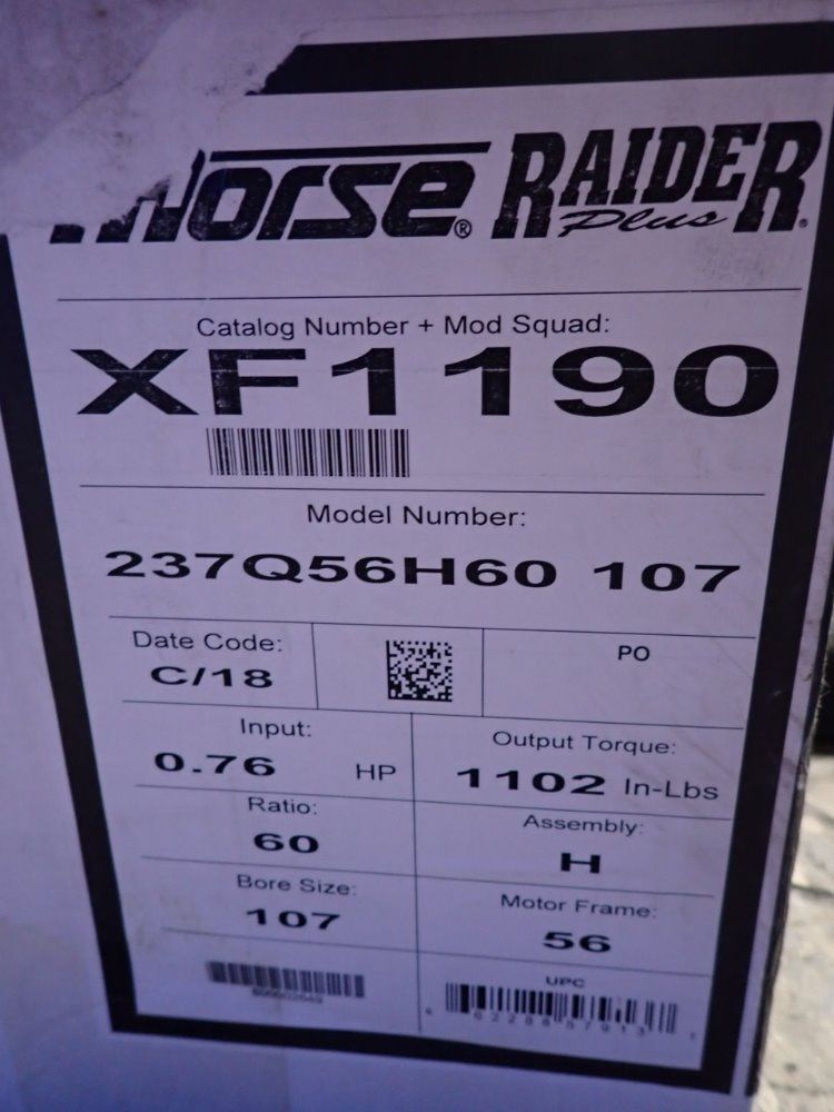 Morse/raider Gear Reducer